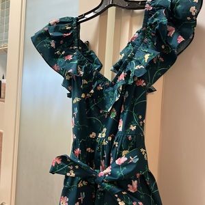 Hill House Ava Dress | Medium | Moody Floral